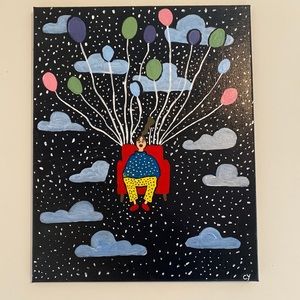 Original acrylic painting done on canvas